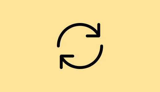 Значок синхронизации обновлений Windows в Windows 11.